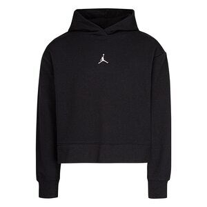 Jordan Girls Jumpman Crew (Little Kids) Black 4 | XXS